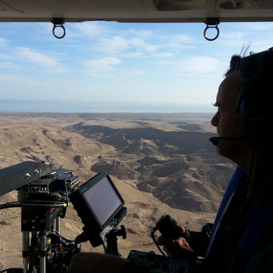 Rodaje en Omán en 4K desde helicóptero