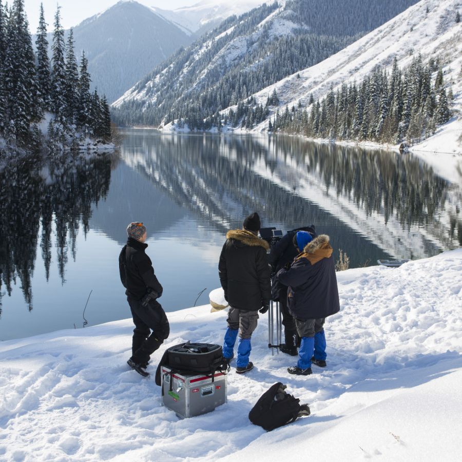 Rodaje en Kazajistán