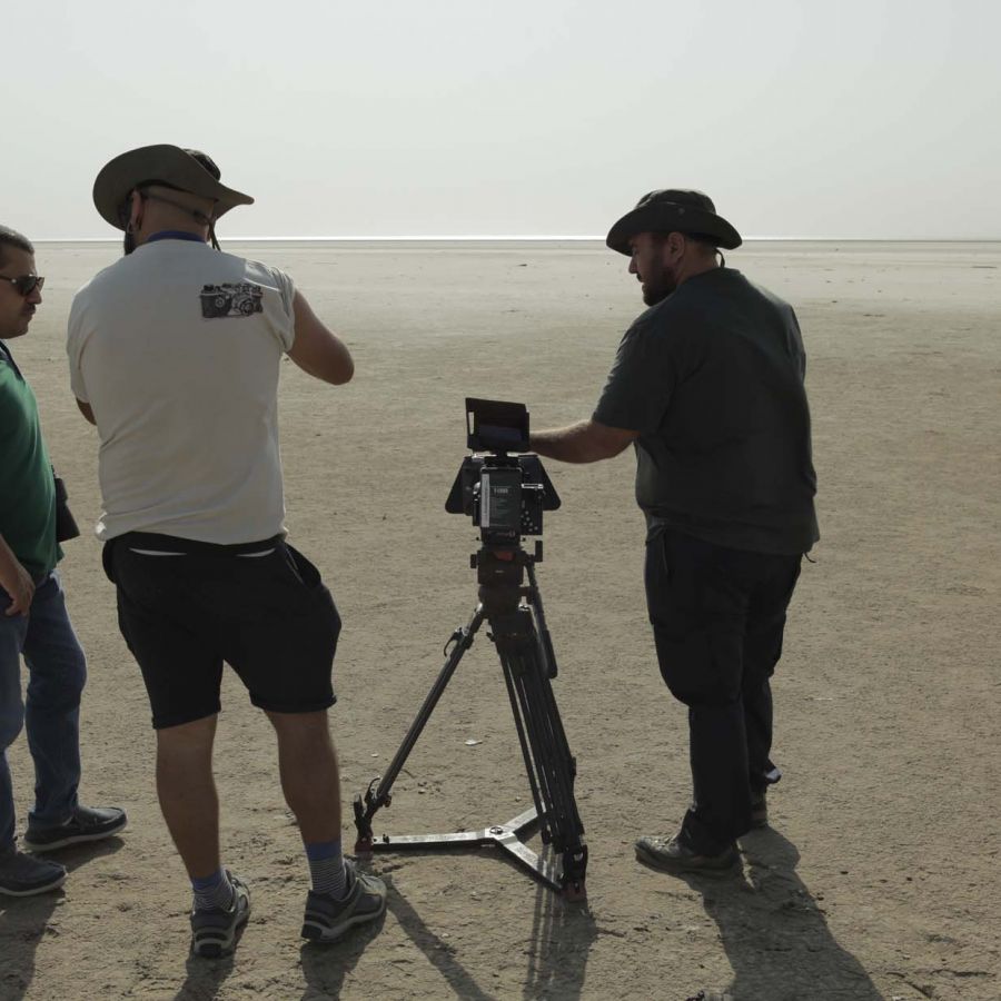 Rodando los fascinantes paisajes de Kuwait