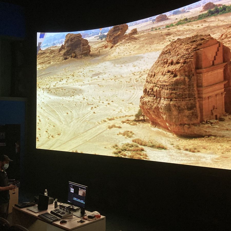 Postproducción de imagen en cine 4K