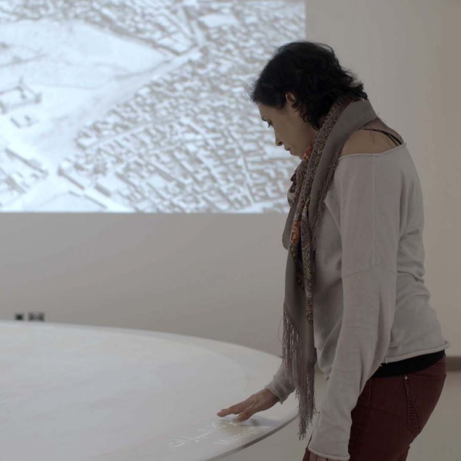 Instalación interactiva gestual multiusuario